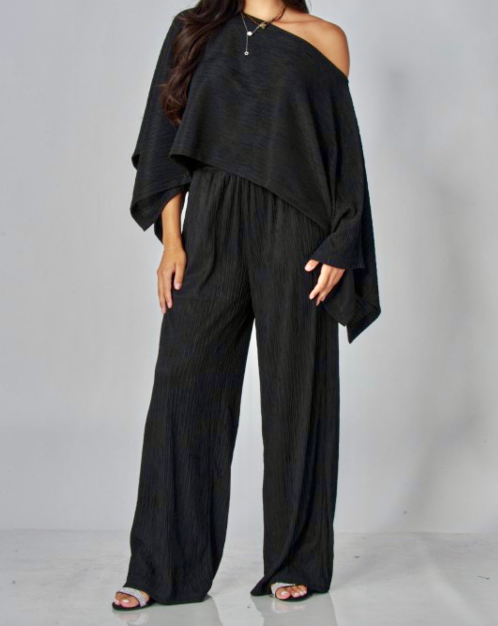 Cape Kimono & Pants Set