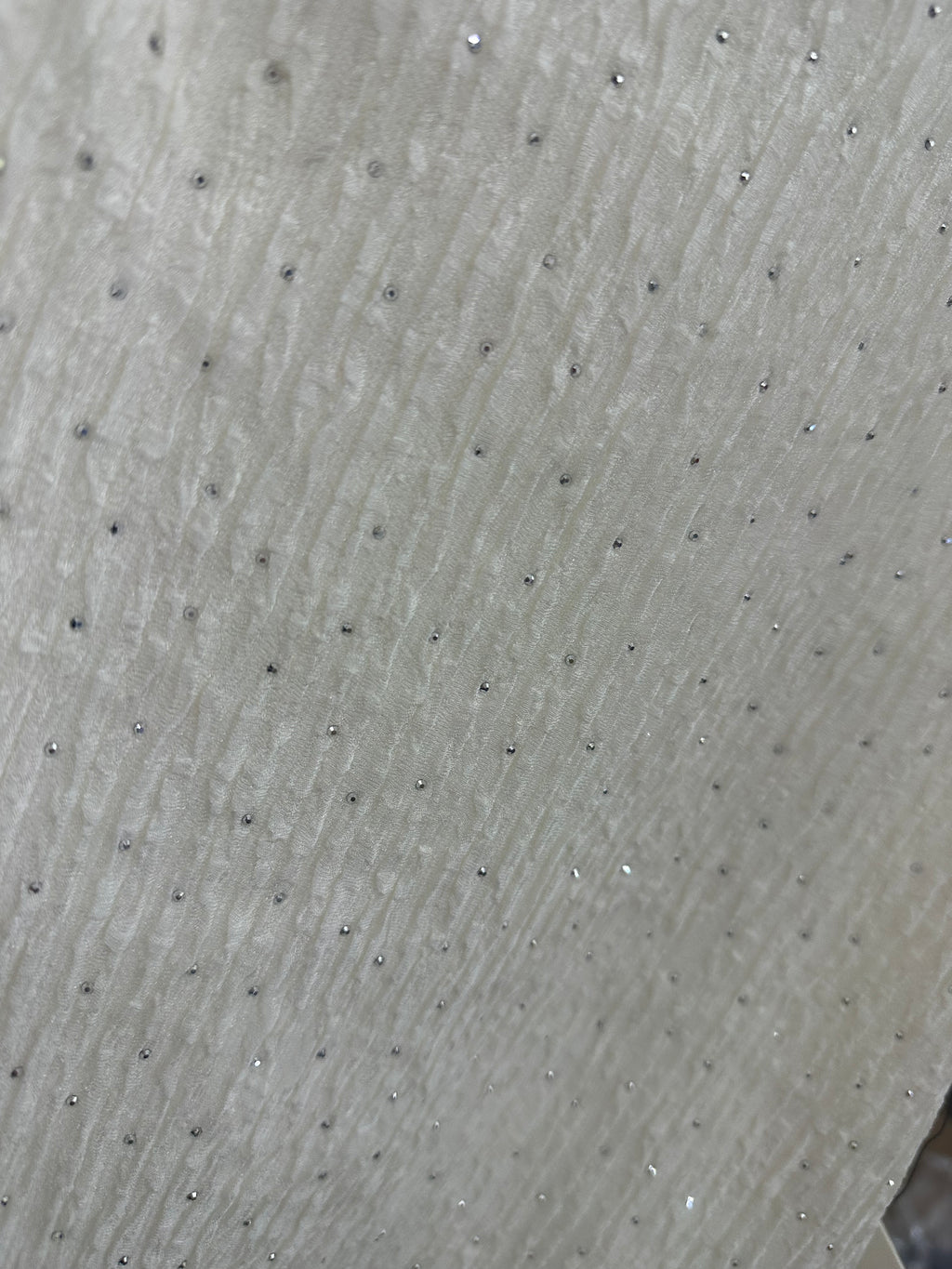 Rhinestone Crop Top Set