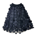 Polka dot mesh skirt CT9817